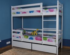 Двухъярусная кровать с ящиками SportBaby Babyson 6 80x190см